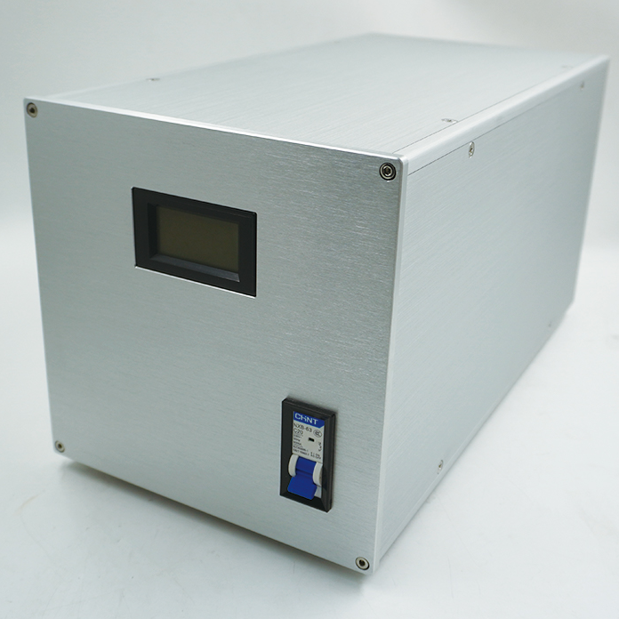 390 silver All aluminum alloy multi-purpose isolated power supply chassis American standard isolation transformer case