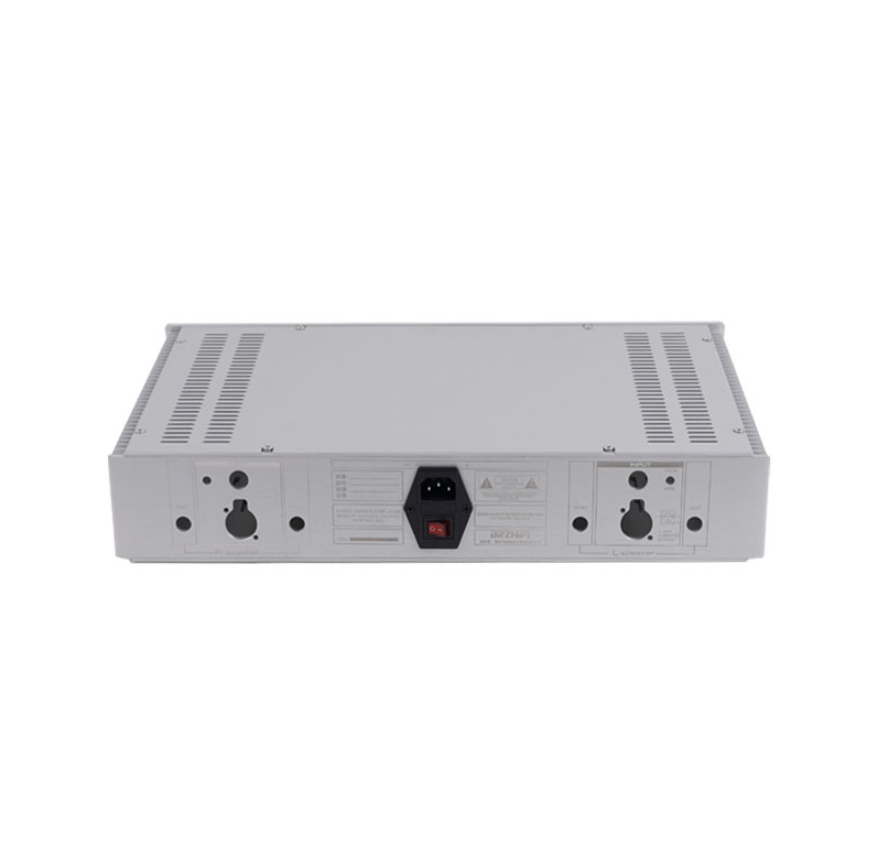 Silver 4708 full aluminum Audio Amplifier Chassis HiFi Class AB Power Amp Large Case DIY Box with heatsink