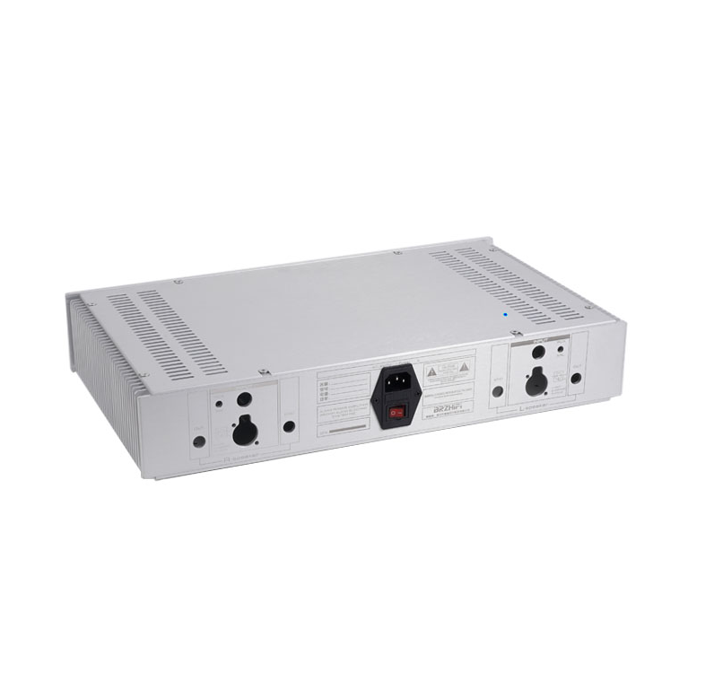 Silver 4708 full aluminum Audio Amplifier Chassis HiFi Class AB Power Amp Large Case DIY Box with heatsink