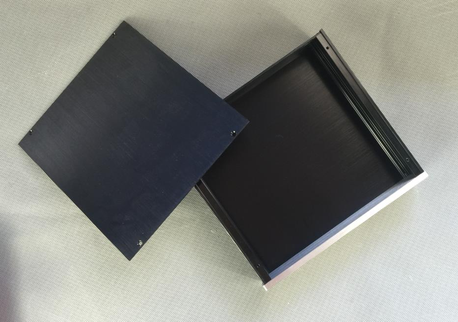 1U 2104 full aluminum Mini Ultra-Thin HIFI DIY amplifier chassis DAC case