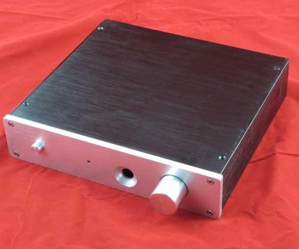 2204E full aluminum HIFI DIY headphone amplifier chassis Suitable for installing E3/E4 headphone amplifier circuits