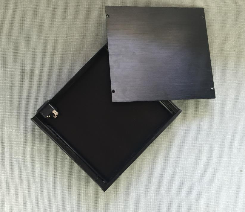 1U 2104 full aluminum Mini Ultra-Thin HIFI DIY amplifier chassis DAC case