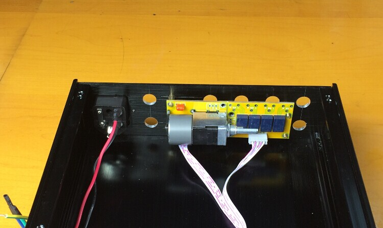 BZ2206HT HIFI DIY full aluminum preamp chassis JV13 Suitable for installing JV13 remote control preamp