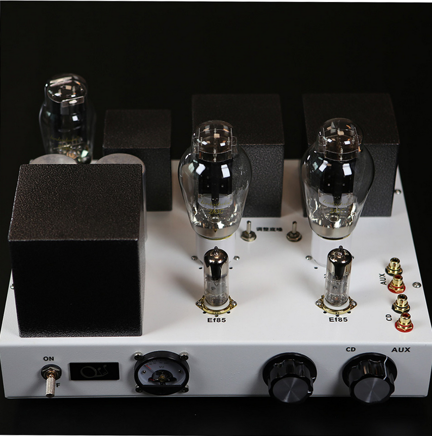 Western electric 2A3C 5WX2 HIFI DIY stereo Single ended tube power amplifier with current meter