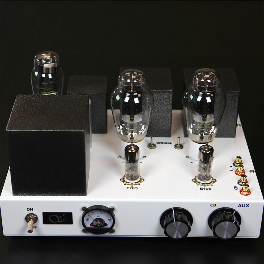 Western electric 2A3C 5WX2 HIFI DIY stereo Single ended tube power amplifier with current meter