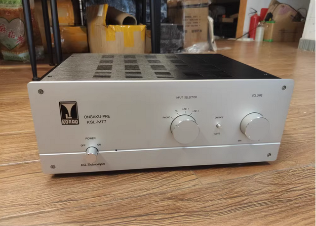 KSL-M77 Luxury Version full aluminum Custom tube preamplifier Chassis HIFI DIY Case 430x175x340mm