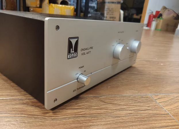 KSL-M77 Luxury Version full aluminum Custom tube preamplifier Chassis HIFI DIY Case 430x175x340mm