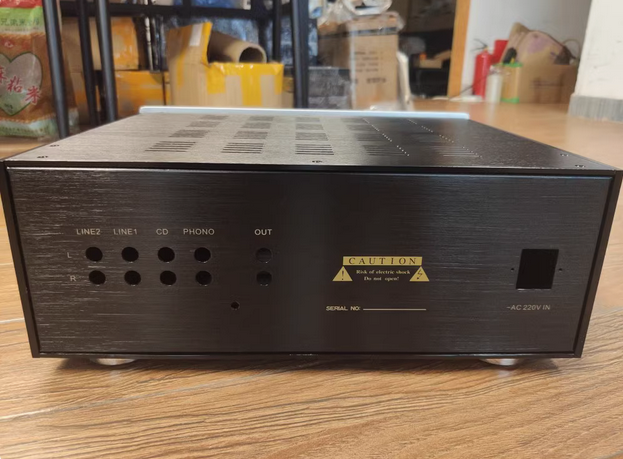 KSL-M77 Luxury Version full aluminum Custom tube preamplifier Chassis HIFI DIY Case 430x175x340mm
