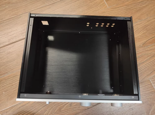 KSL-M77 Luxury Version full aluminum Custom tube preamplifier Chassis HIFI DIY Case 430x175x340mm