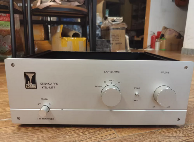 KSL-M77 Luxury Version full aluminum Custom tube preamplifier Chassis HIFI DIY Case 430x175x340mm