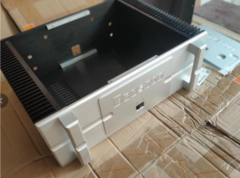 430 full aluminum Class A amplifier chassis DIY HiFi Audio Amp Case power supply box Suitable for installing Bryston circuits