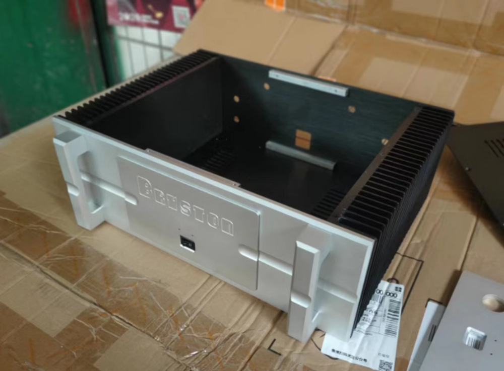 430 full aluminum Class A amplifier chassis DIY HiFi Audio Amp Case power supply box Suitable for installing Bryston circuits