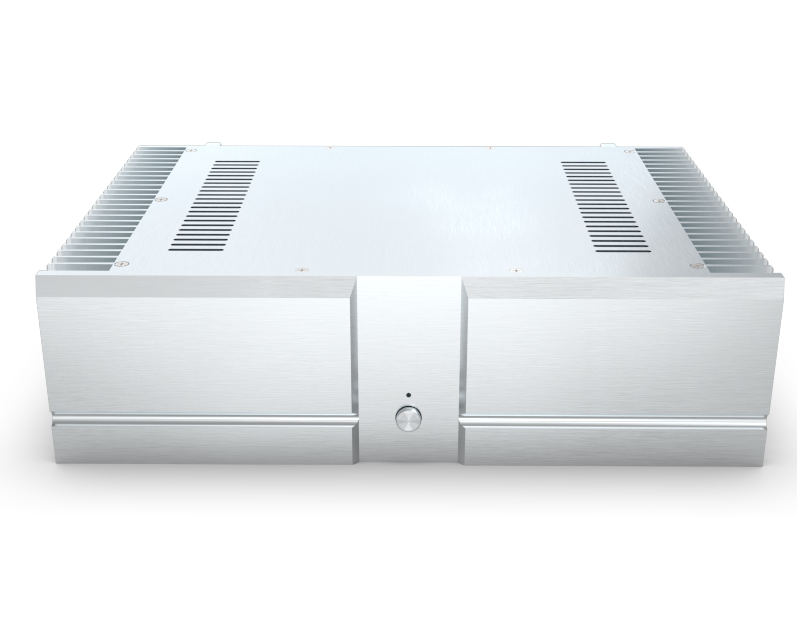 BZ4312A2 silver full aluminum Class A amplifier chassis DIY HiFi Audio Amp Case