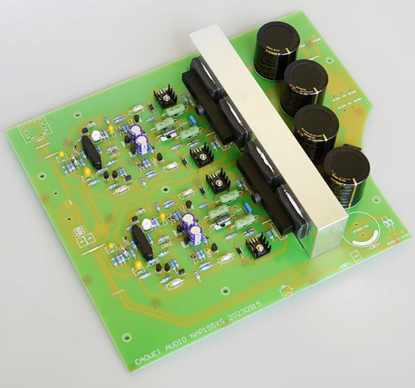 Imitation Britain Naim NAP155XS HIFI DIY stereo 60W*2 amplifier board with SANKEN 2SC2922 transistor