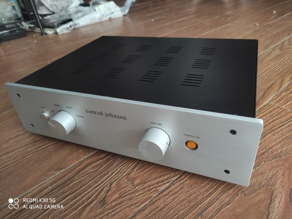 Tube preamplifier hifi diy chassis Aluminium panel + iron body case Can install Conrad Johnson circuit