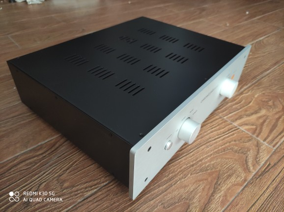 Tube preamplifier hifi diy chassis Aluminium panel + iron body case Can install Conrad Johnson circuit