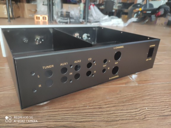 Tube preamplifier hifi diy chassis Aluminium panel + iron body case Can install Conrad Johnson circuit