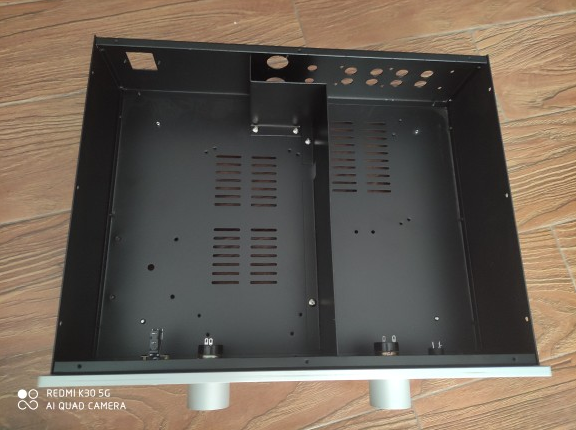 Tube preamplifier hifi diy chassis Aluminium panel + iron body case Can install Conrad Johnson circuit