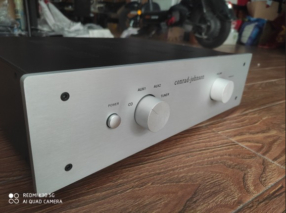 Tube preamplifier hifi diy chassis Aluminium panel + iron body case Can install Conrad Johnson circuit