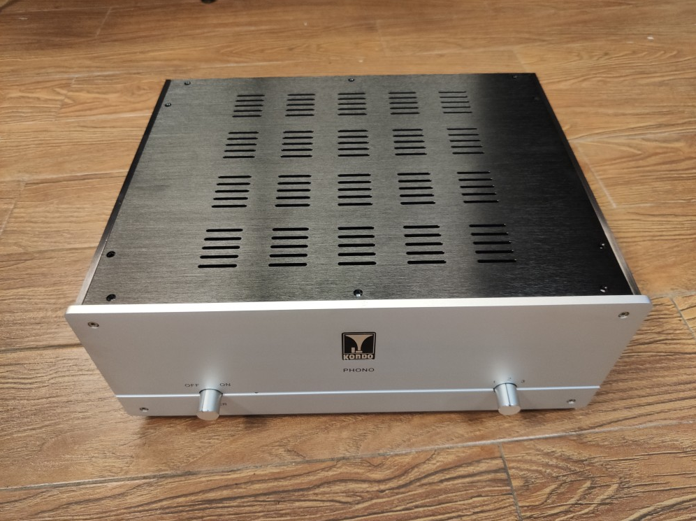 kondo HIFI DIY full aluminum Phono amplifier Chassis 430x175x340MM