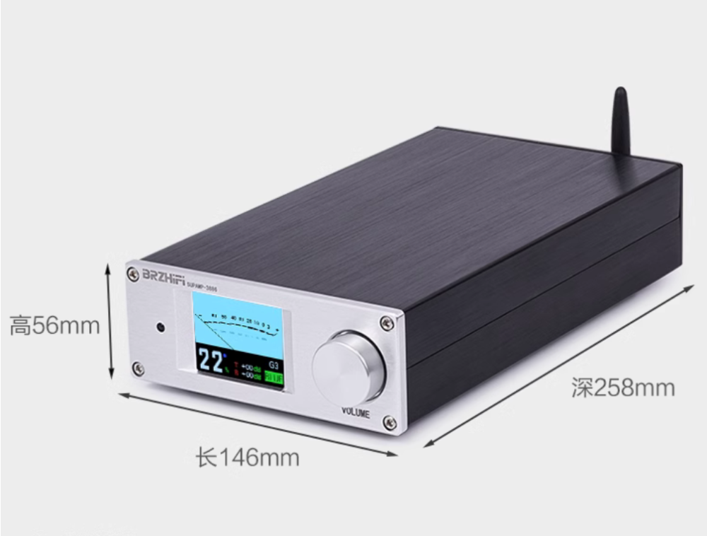 New design classic LM3886 stereo hifi high-power 68W+68W power amplifier with bluetooth 5.3