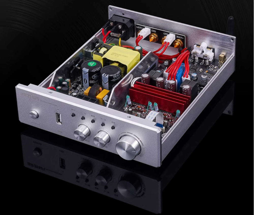 PA-ir600 Field effect MOS transistor HIFI D-class high-power stereo 250W*2 digital amplifier
