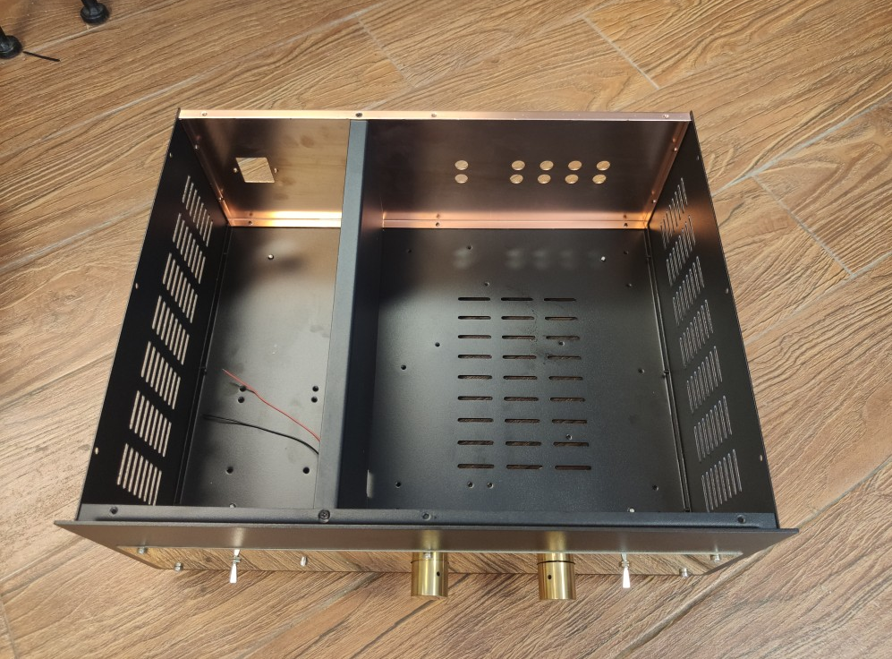 Jadis Hifi Audio Preamplifier Iron shield Enclosure DIY box tube preamp chassis