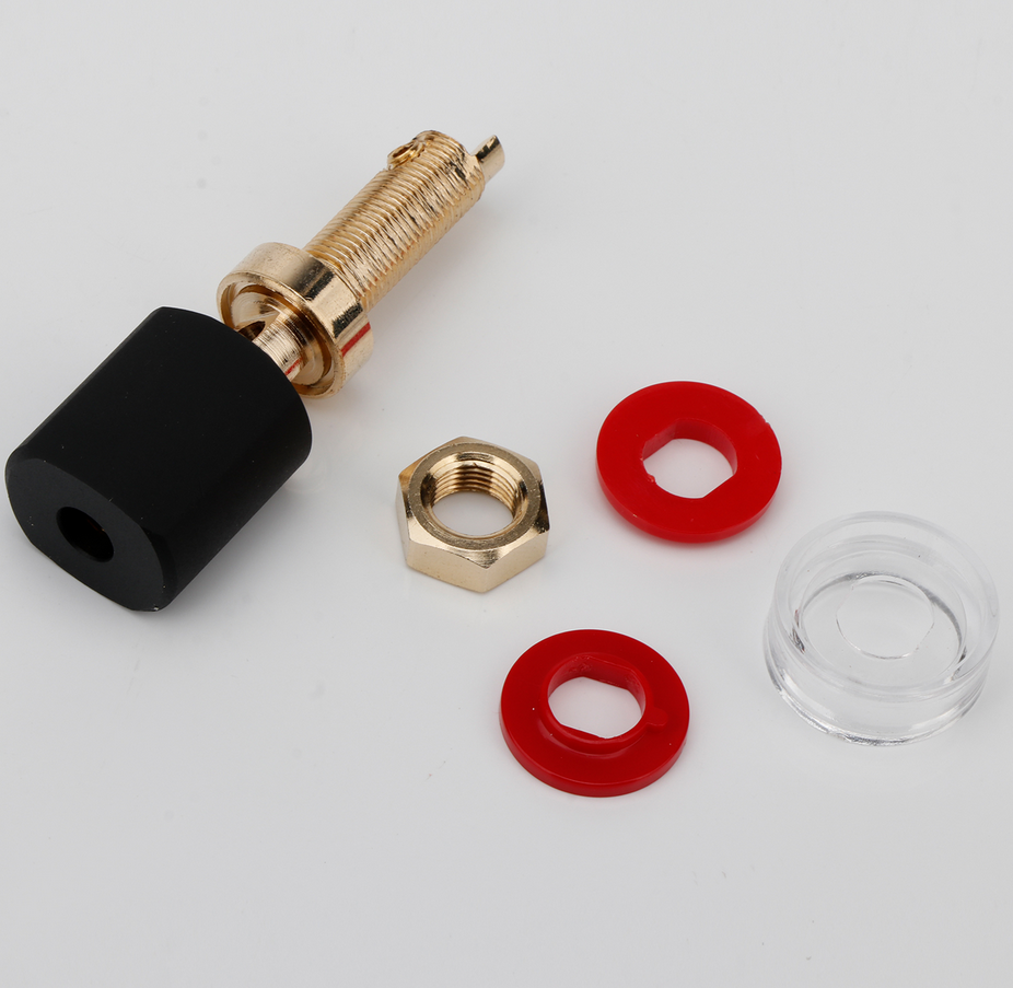 Prefair welding free plated terminal post IFI amplifier connector banana socket speaker cable connector
