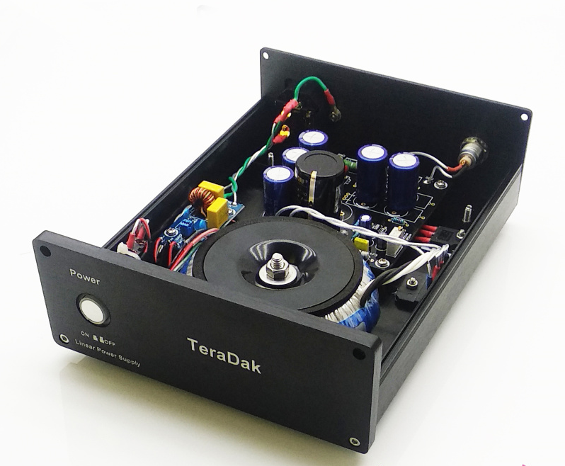 Teradak 80VA OCC Silver plated transformer Roon Labs Nucleus Upgraded Linear Power Supply from the United States