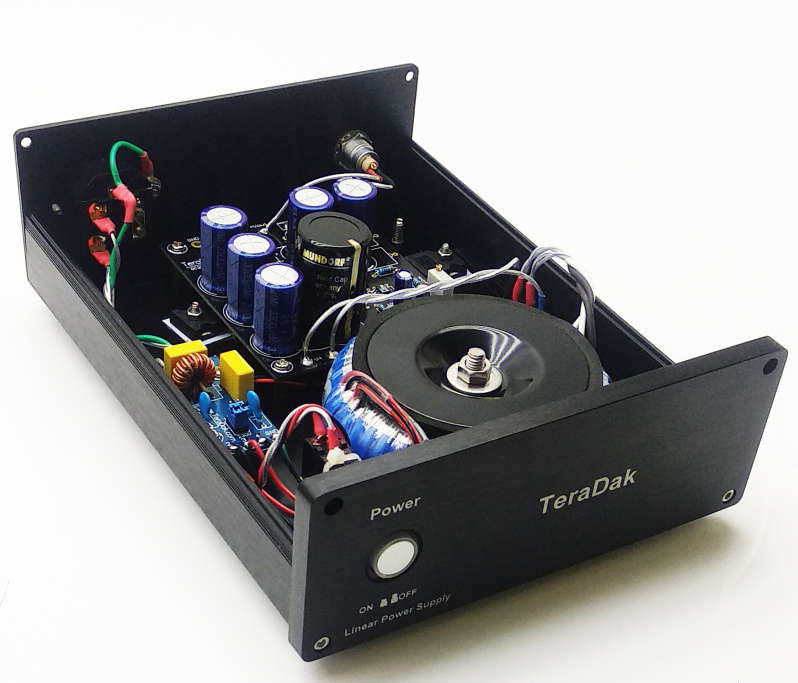 Teradak 80VA OCC Silver plated transformer Roon Labs Nucleus Upgraded Linear Power Supply from the United States
