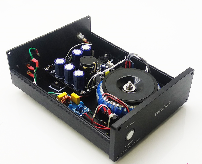 Teradak 80VA OCC Silver plated transformer Roon Labs Nucleus Upgraded Linear Power Supply from the United States