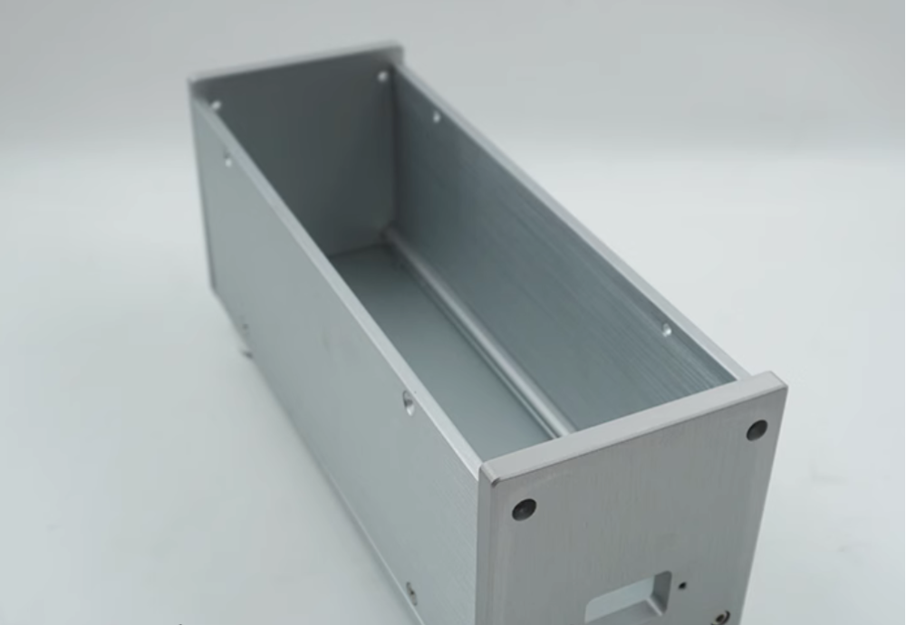 HIFI aluminum EU socket power filter chassis amplifier housing DIY 2 bit 4 bit 6 bit holes for choose
