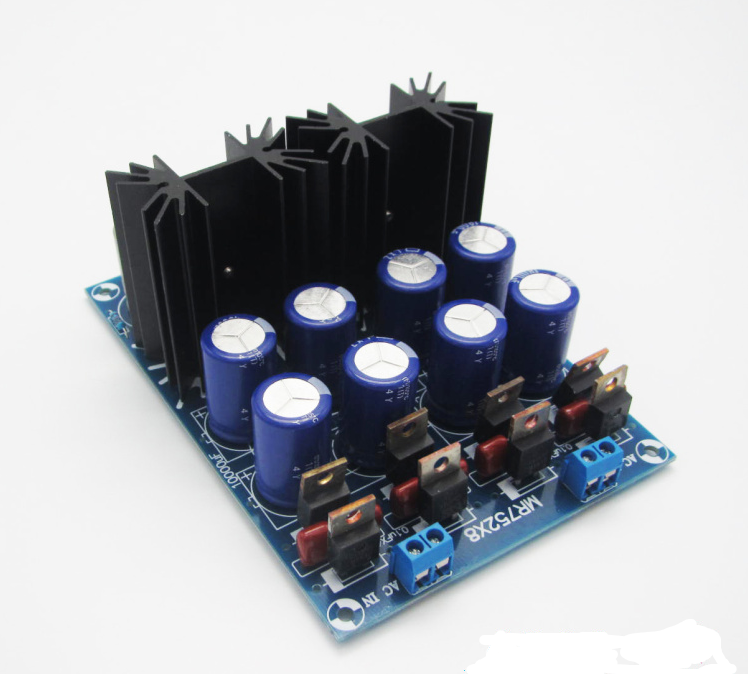 Assemble LT1084-5 Adjustable AC-DC Dual Power Supply Voltage Regulator Board DIY Audio