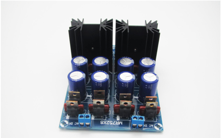 Assemble LT1084-5 Adjustable AC-DC Dual Power Supply Voltage Regulator Board DIY Audio