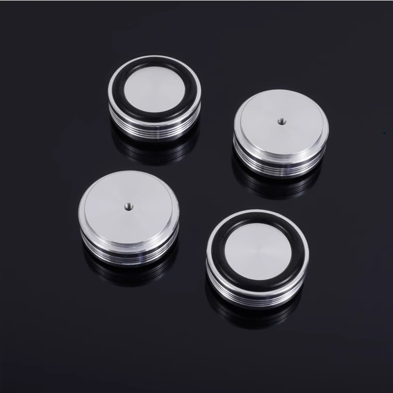 Preffair Isolation Feet Aluminum Adjustable Speaker Floor Mat Subwoofer