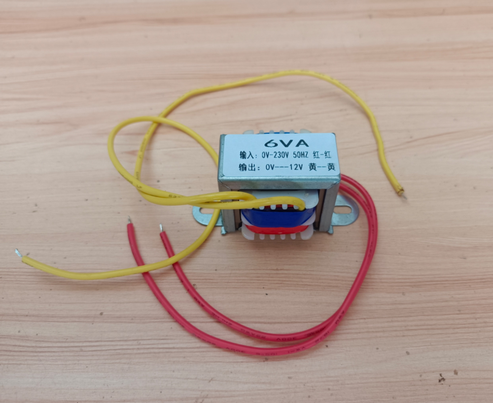 6W tube preamp VU meter power supply EI Pure copper transformer output ：0-12V