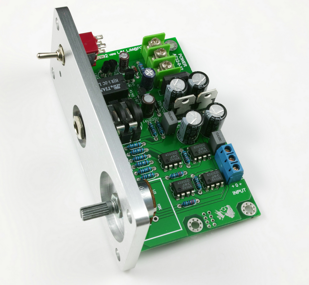 Finished LJM HA-PRO monitor level headphone amplifier Beyond LEHMANN SOLO
