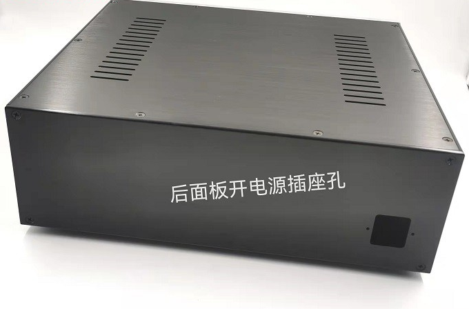 360 All Aluminum amplifier chassis HIFI DIY Case tube preamp Enclosure Power supply Box