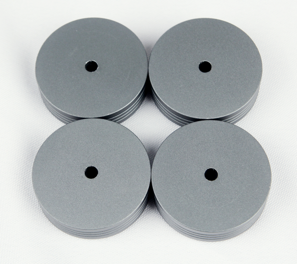 4 pcs Diameter 50MM Height 14mm DIY audio Aluminum Alloy Amplifier Shock Absorber Foot Speaker Foot Mat