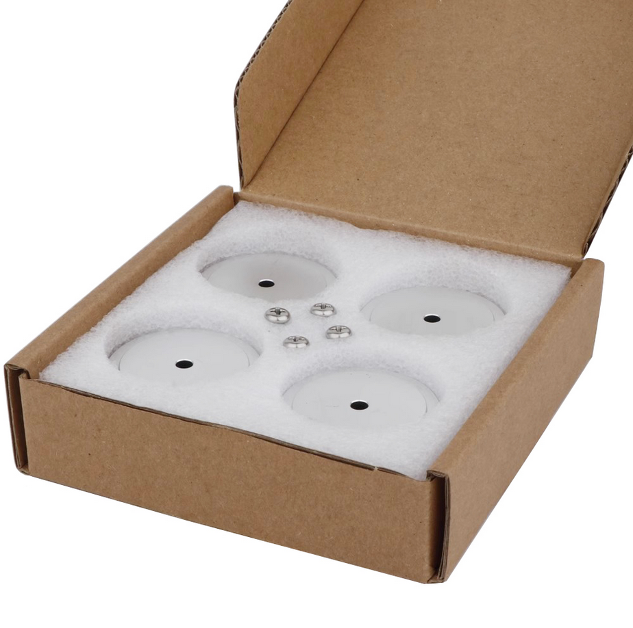4 pcs Diameter 40MM Height 15mm DIY audio Aluminum Alloy Amplifier Shock Absorber Foot Speaker Foot Mat