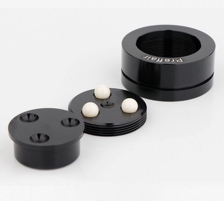 4 pcs Diameter 39MM Height 17-22mm DIY audio Aluminum Alloy Amplifier Shock Absorber Foot Speaker Mat