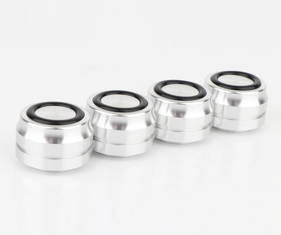 4 pcs Diameter 33MM Height 22mm Solid aluminum amplifier shock-absorbing foot pad Hifi sound tank machine shock-absorbing machine foot