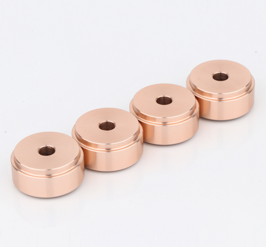4 pcs Diameter 20MM Height 10mm DIY audio Aluminum Alloy Amplifier Shock Absorber Foot Speaker Mat