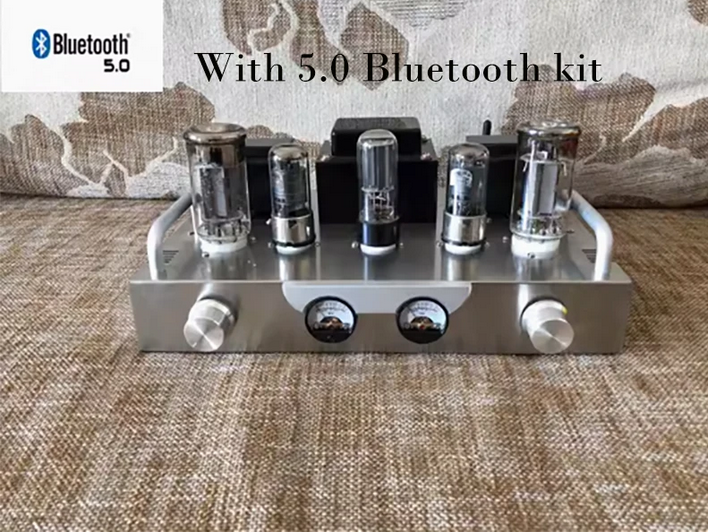 300B Vacuum Tube Amplifier 8W 2.0 Spartan F1 6J8P FU50 Tube Amplifier Bluetooth 5.0 DIY Kit Power Amp Audio