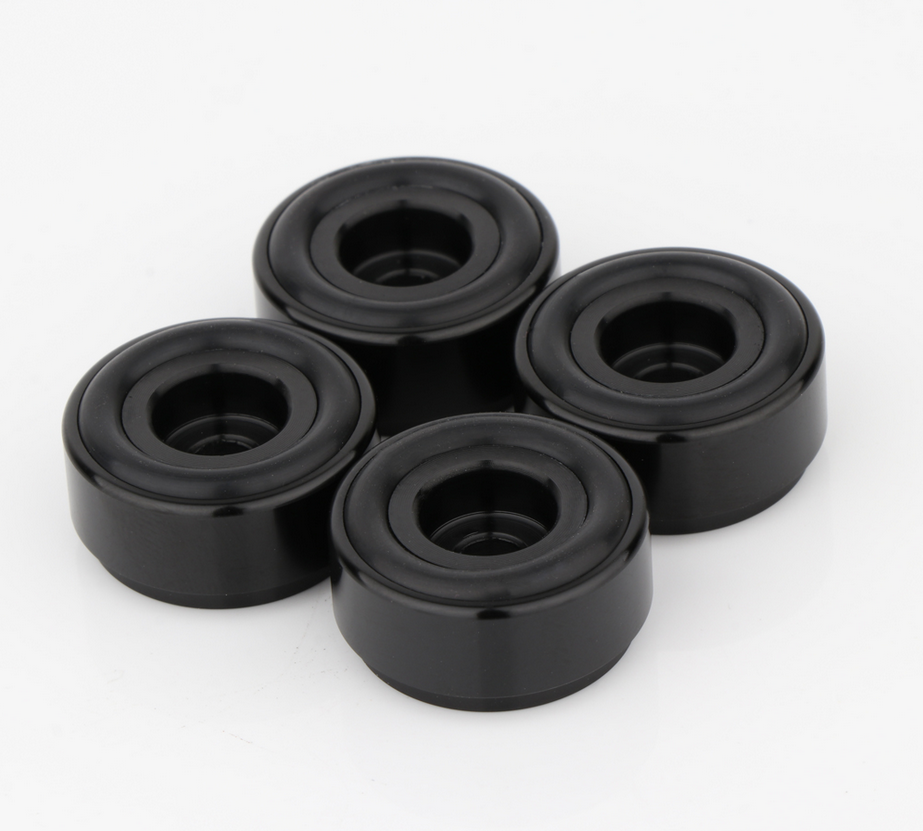 4 pcs Diameter 20MM Height 10mm DIY audio Aluminum Alloy Amplifier Shock Absorber Foot Speaker Mat