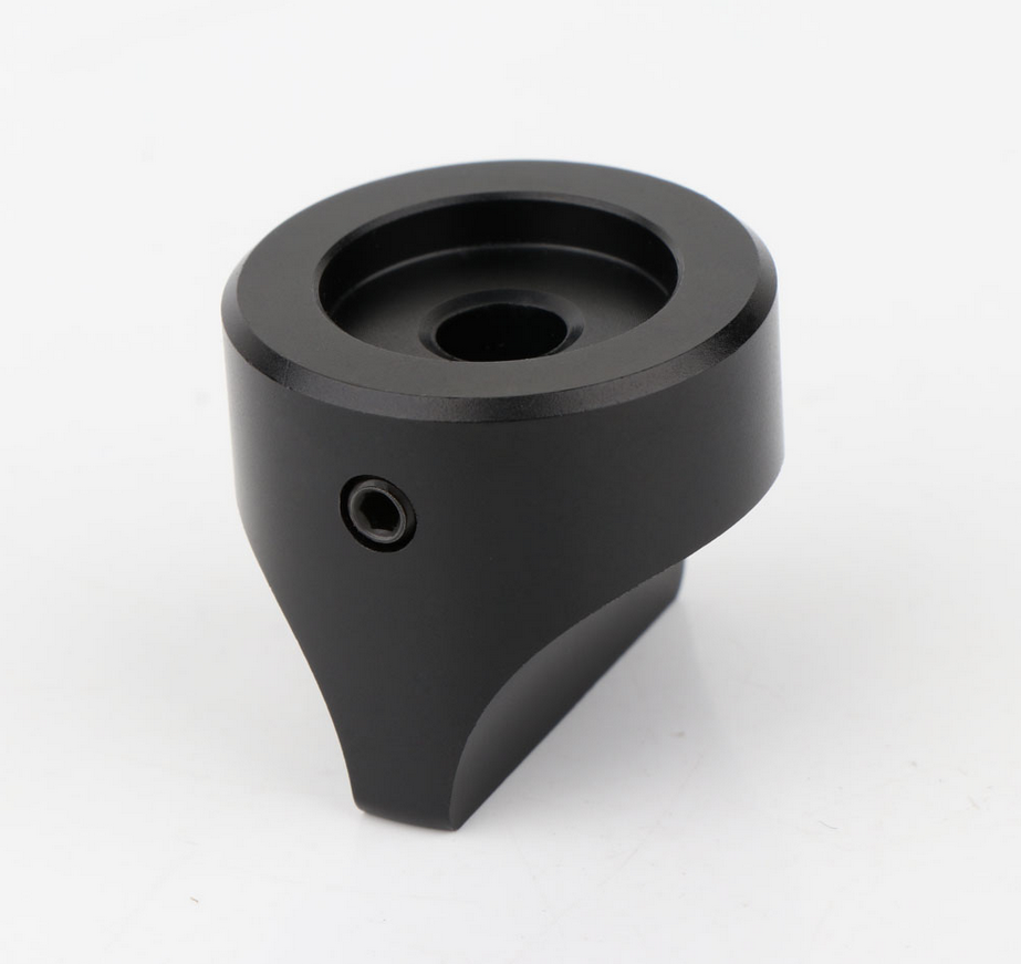 1 pcs Diameter 28MM Height 25mm Full solid pure aluminum alloy Volume potentiometer HIFI audio Duckbill shaped knob