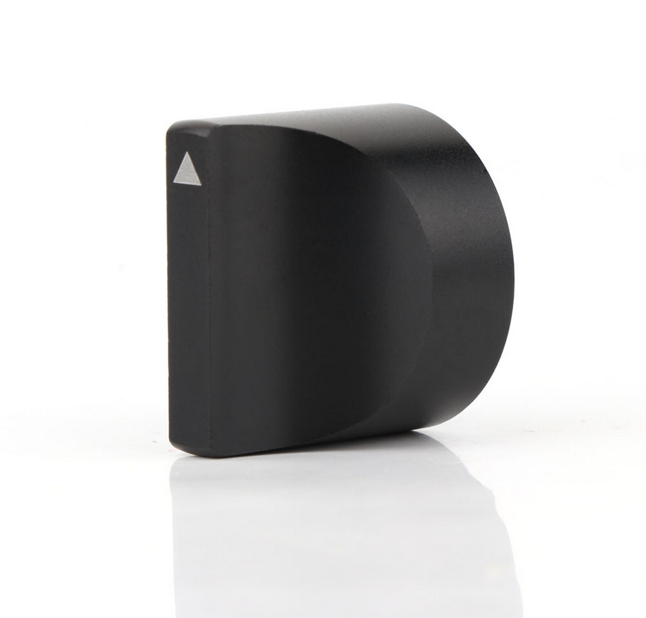1 pcs Diameter 28MM Height 25mm Full solid pure aluminum alloy Volume potentiometer HIFI audio Duckbill shaped knob