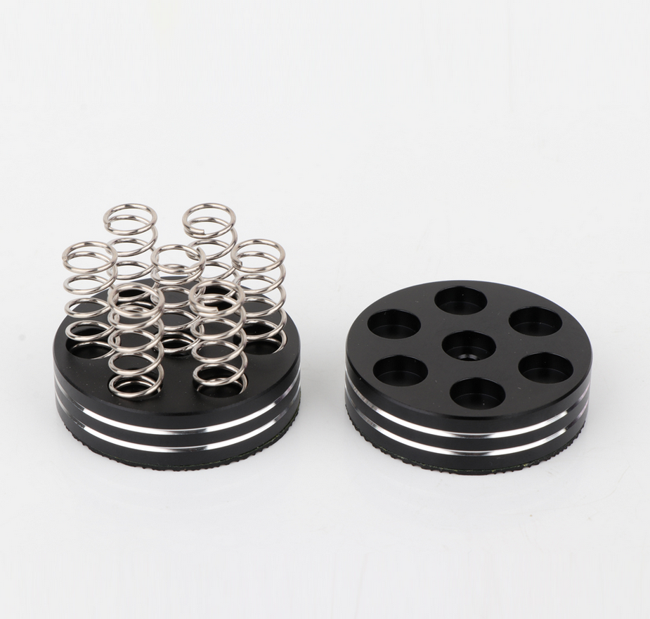 4 pcs Diameter 44MM Height 38mm High attenuation vibration aluminum alloy spring integrated HIFI audio amplifier suspension foot