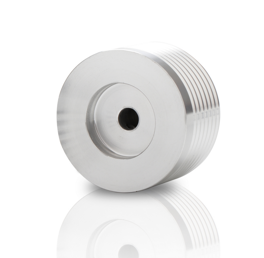 1 pcs Diameter 39MM Height 25mm Solid aluminum volume potentiometer knob with spiral pattern