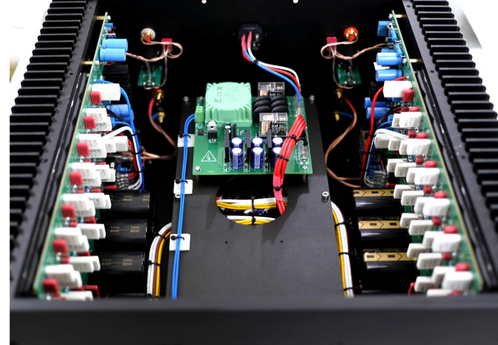 Balanced Or Single Input 2CH ClassAB Post Amplifier 225W*2/8Ω;450W*2/4Ω Fully Symmetric X-Amp Ultra Fast Power Amplifier Circuit